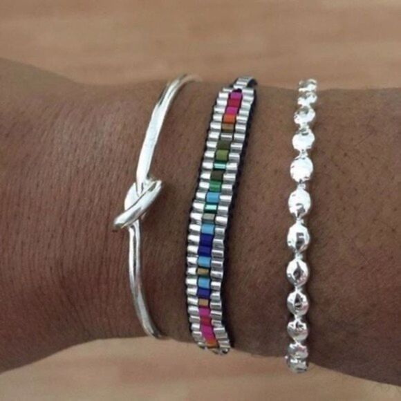 Stella & Dot Unity Wishing Bracelet – Multi-Color, Adjustable - Picture 5 of 6